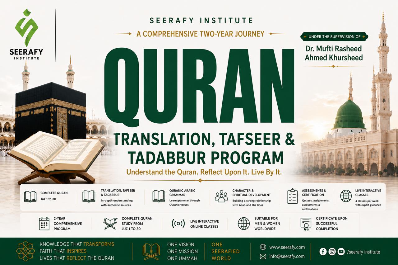 Quran Translation, Tafseer & Tadabbur Program